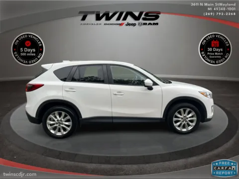 Blue 2014 Mazda CX-5 Grand Touring for sale in Wayland, MI