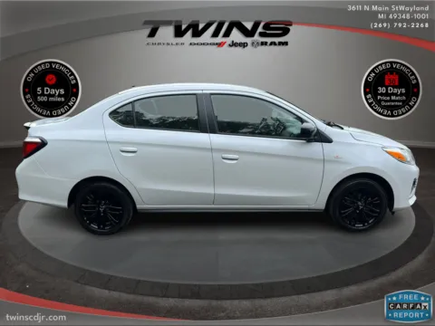Photos of 2022 Mitsubishi Mirage G4 ES for sale in Wayland, MI at Twins Chrysler Dodge Jeep Ram