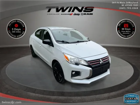 White 2022 Mitsubishi Mirage G4 ES for sale in Wayland, MI