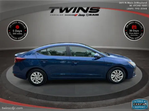Blue 2019 Hyundai Elantra SE for sale in Wayland, MI