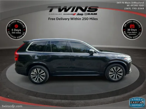 Black 2021 Volvo XC90 Momentum for sale in Wayland, MI