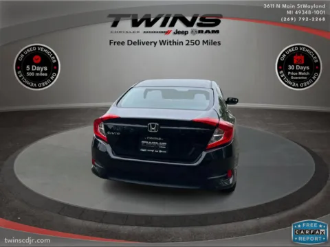 More photos of 2016 Honda Civic Sedan LX at Twins Chrysler Dodge Jeep Ram, MI