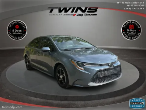 Photos of 2022 Toyota Corolla LE for sale in Wayland, MI at Twins Chrysler Dodge Jeep Ram