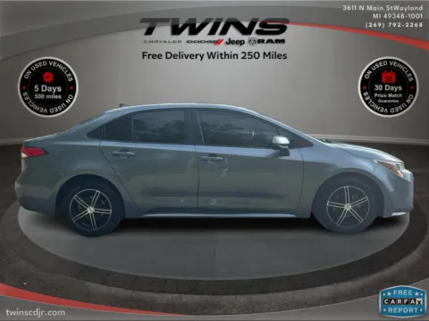 Photos of 2022 Toyota Corolla LE for sale in Wayland, MI at Twins Chrysler Dodge Jeep Ram
