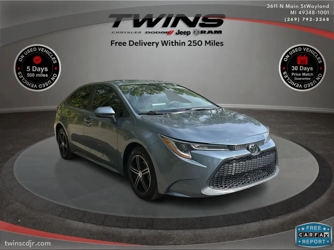 Gray 2022 Toyota Corolla LE for sale in Wayland, MI