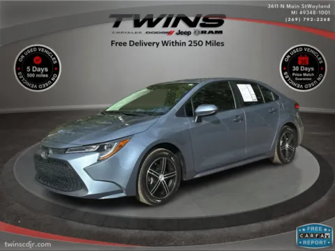 Another view of 2022 Toyota Corolla LE for sale in Wayland, MI at Twins Chrysler Dodge Jeep Ram