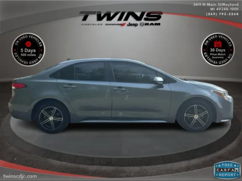 Another view of 2022 Toyota Corolla LE for sale in Wayland, MI at Twins Chrysler Dodge Jeep Ram