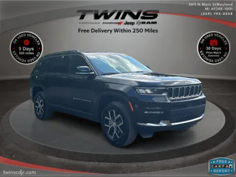 Black 2025 Jeep Grand Cherokee L Limited for sale in Wayland, MI