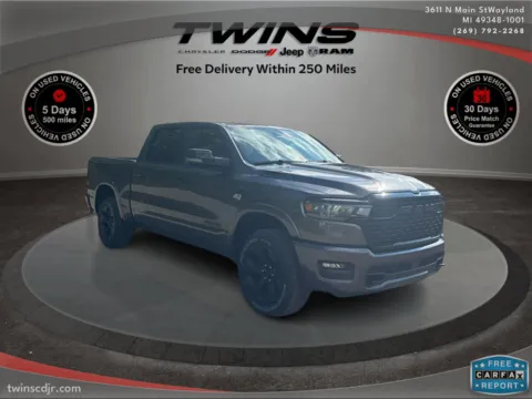 White 2026 Ram 1500 Big Horn for sale in Wayland, MI