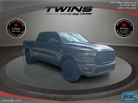 White 2026 Ram 1500 Big Horn for sale in Wayland, MI