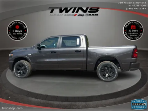 Photos of 2026 Ram 1500 Big Horn for sale in Wayland, MI at Twins Chrysler Dodge Jeep Ram