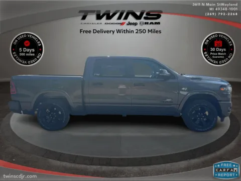 Photos of 2026 Ram 1500 Big Horn for sale in Wayland, MI at Twins Chrysler Dodge Jeep Ram