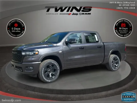 White 2026 Ram 1500 Big Horn for sale in Wayland, MI