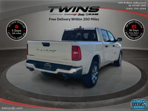 Photos of 2026 Ram 1500 Big Horn for sale in Wayland, MI at Twins Chrysler Dodge Jeep Ram