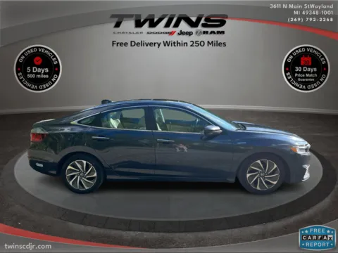 Blue 2020 Honda Insight Touring for sale in Wayland, MI