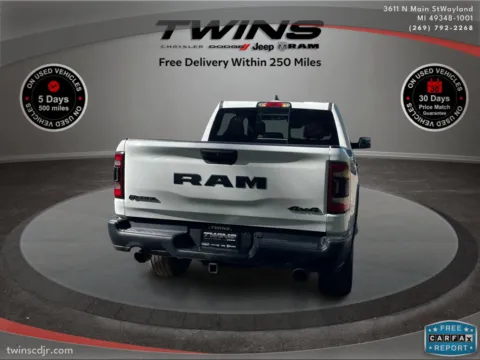 Another view of 2022 Ram 1500 Rebel for sale in Wayland, MI at Twins Chrysler Dodge Jeep Ram