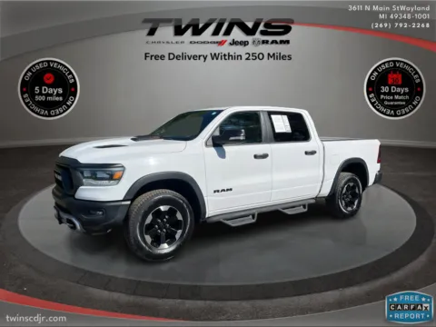 White 2022 Ram 1500 Rebel for sale in Wayland, MI