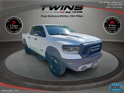 White 2022 Ram 1500 Rebel for sale in Wayland, MI