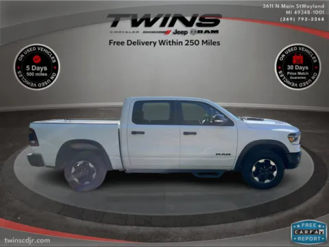 White 2022 Ram 1500 Rebel for sale in Wayland, MI