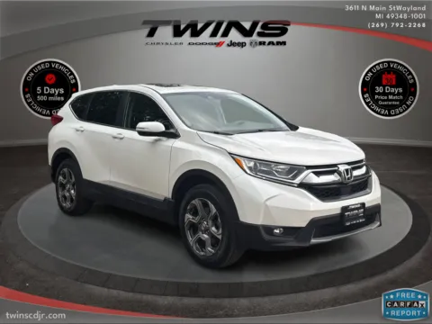 White 2019 Honda CR-V EX for sale in Wayland, MI