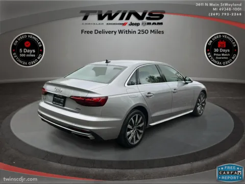 Another view of 2023 Audi A4 Sedan Premium for sale in Wayland, MI at Twins Chrysler Dodge Jeep Ram
