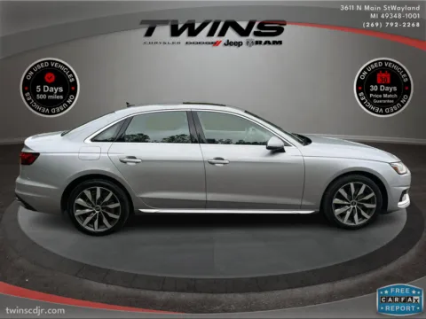 Photos of 2023 Audi A4 Sedan Premium for sale in Wayland, MI at Twins Chrysler Dodge Jeep Ram
