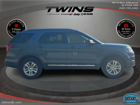 Photos of 2019 Ford Explorer XLT for sale in Wayland, MI at Twins Chrysler Dodge Jeep Ram
