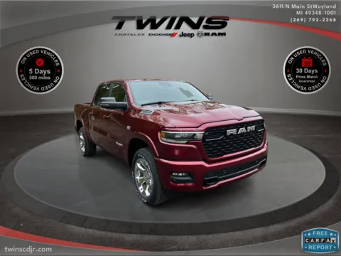 Red 2026 Ram 1500 Big Horn for sale in Wayland, MI