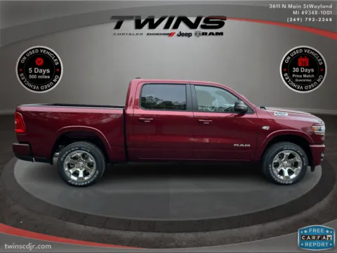Photos of 2026 Ram 1500 Big Horn for sale in Wayland, MI at Twins Chrysler Dodge Jeep Ram