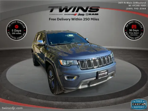 Blue 2021 Jeep Grand Cherokee Limited for sale in Wayland, MI