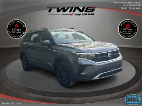 Gray 2022 Volkswagen Taos S for sale in Wayland, MI