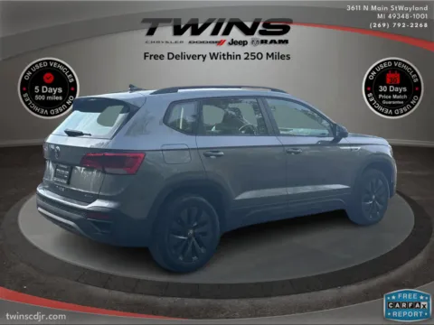 Another view of 2022 Volkswagen Taos S for sale in Wayland, MI at Twins Chrysler Dodge Jeep Ram