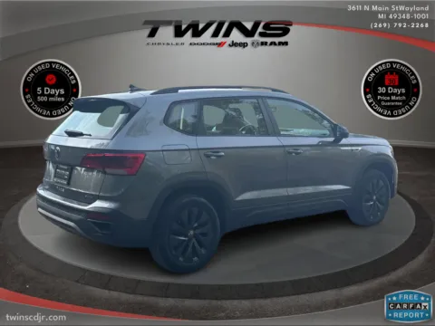 Another view of 2022 Volkswagen Taos S for sale in Wayland, MI at Twins Chrysler Dodge Jeep Ram