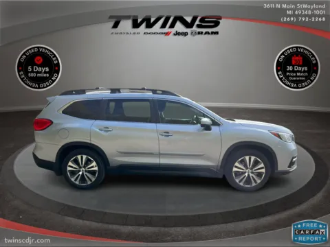 Silver 2019 Subaru Ascent Premium for sale in Wayland, MI