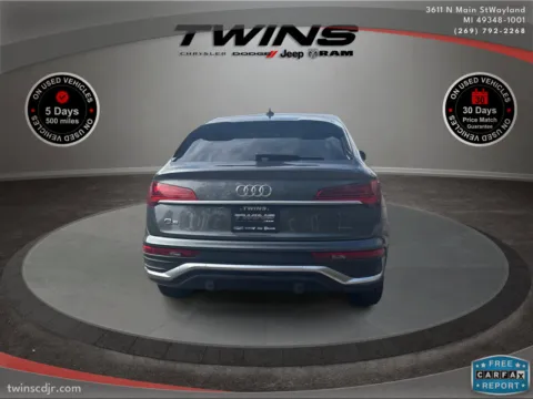 More photos of 2022 Audi Q5 Sportback S line Premium Plus at Twins Chrysler Dodge Jeep Ram, MI