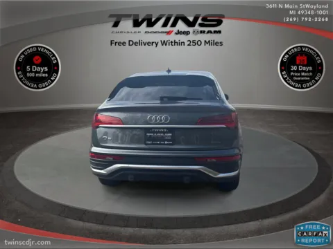 More photos of 2022 Audi Q5 Sportback S line Premium Plus at Twins Chrysler Dodge Jeep Ram, MI