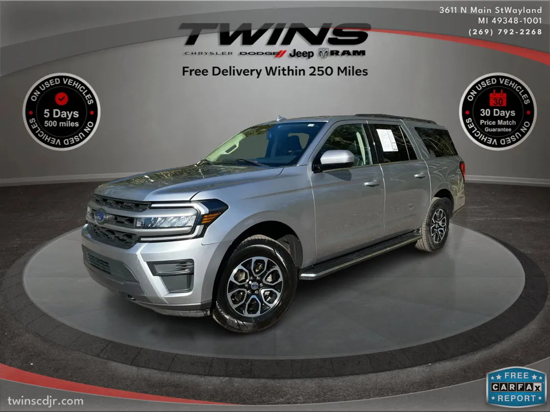 Silver 2023 Ford Expedition Max XLT for sale in Wayland, MI