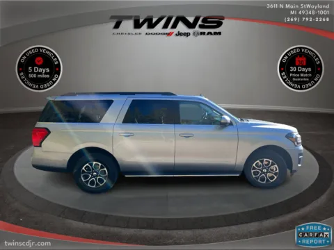 Silver 2023 Ford Expedition Max XLT for sale in Wayland, MI
