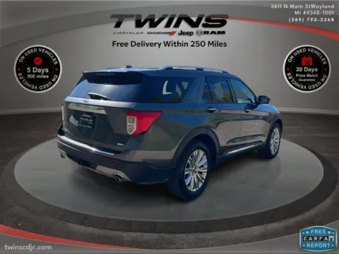 Photos of 2020 Ford Explorer Limited for sale in Wayland, MI at Twins Chrysler Dodge Jeep Ram