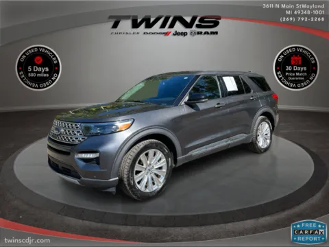 Gray 2020 Ford Explorer Limited for sale in Wayland, MI