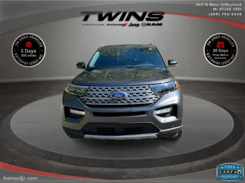 Photos of 2020 Ford Explorer Limited for sale in Wayland, MI at Twins Chrysler Dodge Jeep Ram