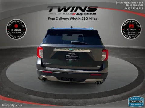 Another view of 2020 Ford Explorer Limited for sale in Wayland, MI at Twins Chrysler Dodge Jeep Ram