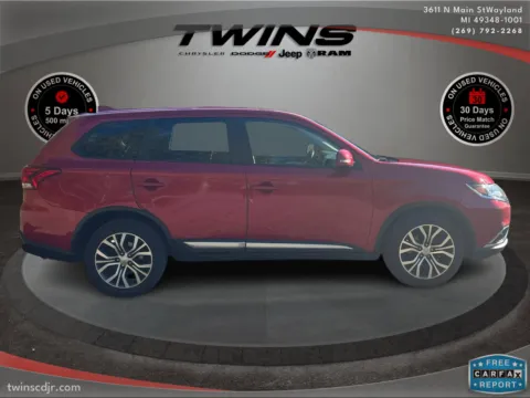 Photos of 2017 Mitsubishi Outlander SE for sale in Wayland, MI at Twins Chrysler Dodge Jeep Ram