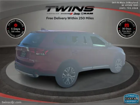 Another view of 2017 Mitsubishi Outlander SE for sale in Wayland, MI at Twins Chrysler Dodge Jeep Ram