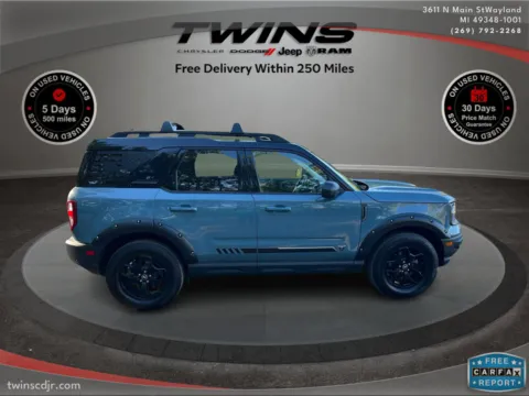 Blue 2021 Ford Bronco Sport First Edition for sale in Wayland, MI