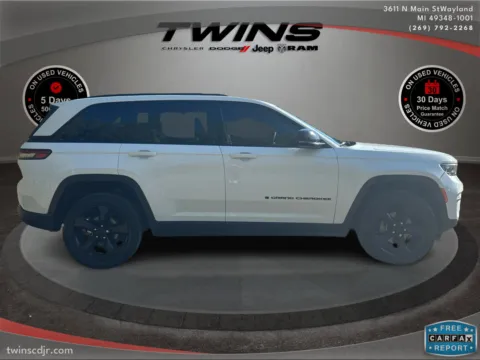 Photos of 2023 Jeep Grand Cherokee Altitude for sale in Wayland, MI at Twins Chrysler Dodge Jeep Ram