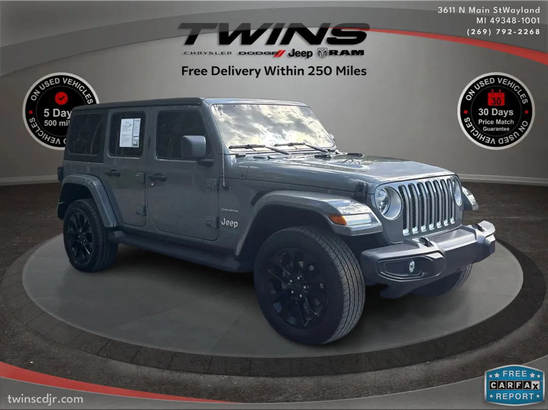 2021 Jeep Wrangler 4xe Unlimited Sahara for sale in Wayland, MI