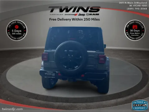 More photos of 2021 Jeep Wrangler 4xe Unlimited Sahara at Twins Chrysler Dodge Jeep Ram, MI