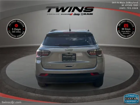 Another view of 2021 Jeep Compass Limited for sale in Wayland, MI at Twins Chrysler Dodge Jeep Ram