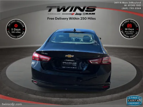 Another view of 2021 Chevrolet Malibu LT for sale in Wayland, MI at Twins Chrysler Dodge Jeep Ram